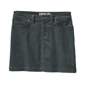 Patagonia Corduroy Teal Skirt